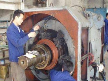 電機法蘭盤螺釘斷裂是什么原因？